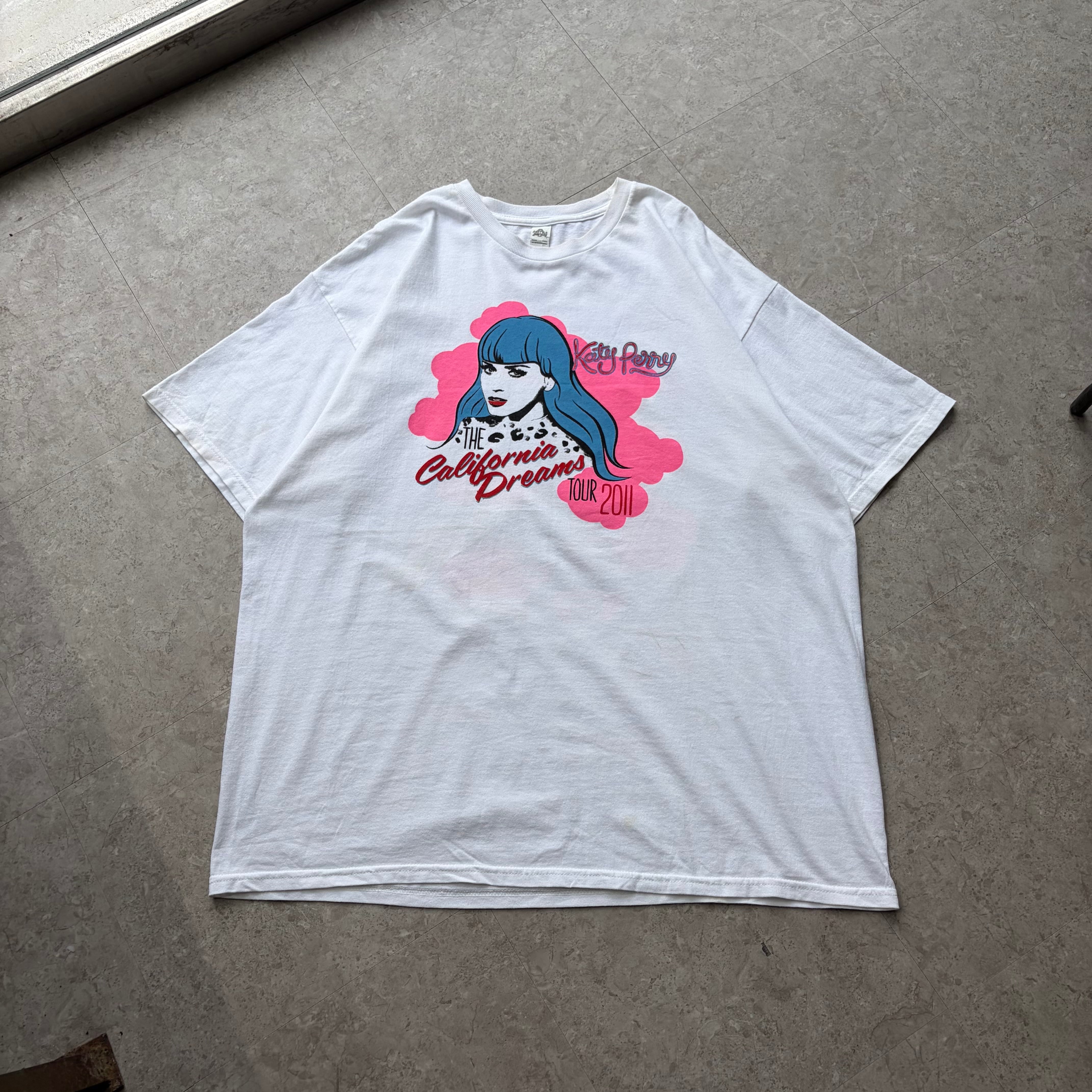 2011s Katy Perry "The California Dreams Tour" T-shirt【仙台店】