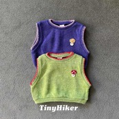 〖取寄〗韓国子供服 / 26winter / TinyHiker / キノコメロベスト / キッズ *XS~XL*
