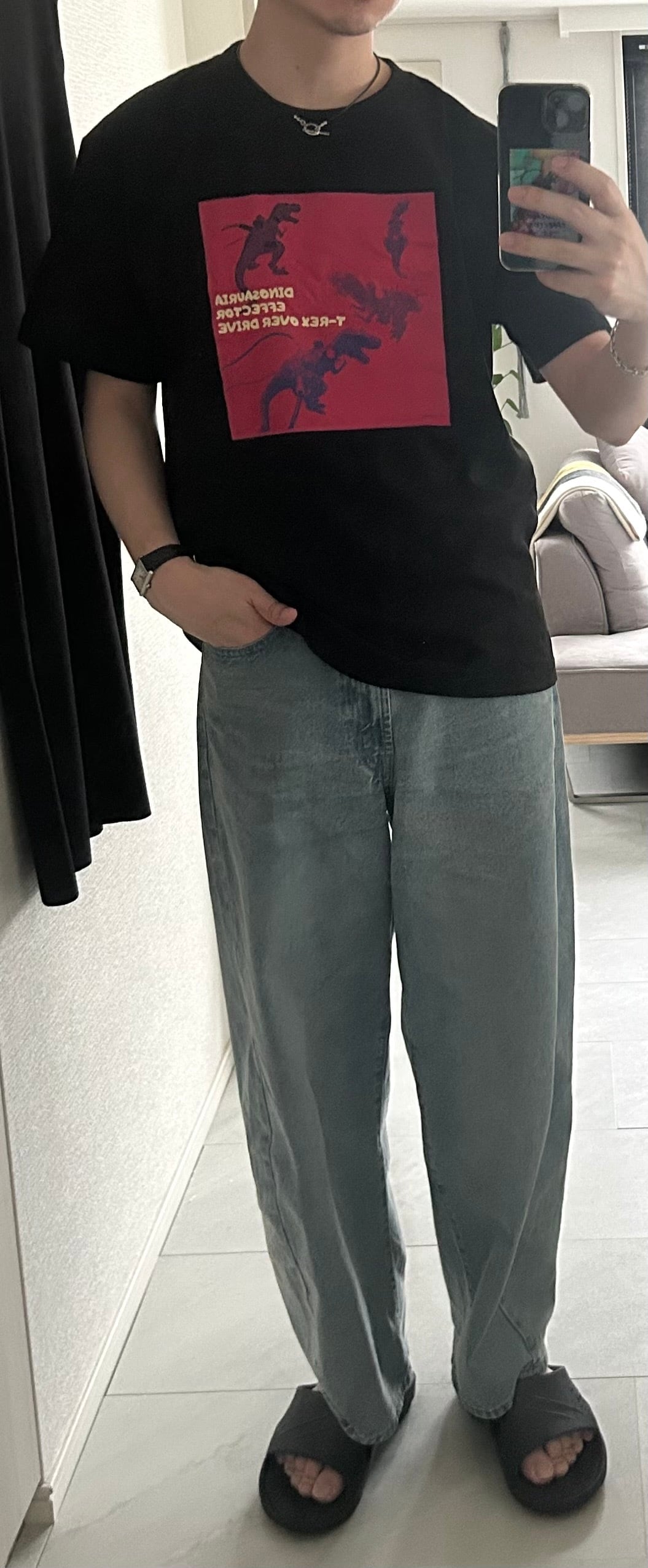 T-REX OVER DRIVE Tシャツ（ゆらゆら帝国オマージュ） | dinosauria