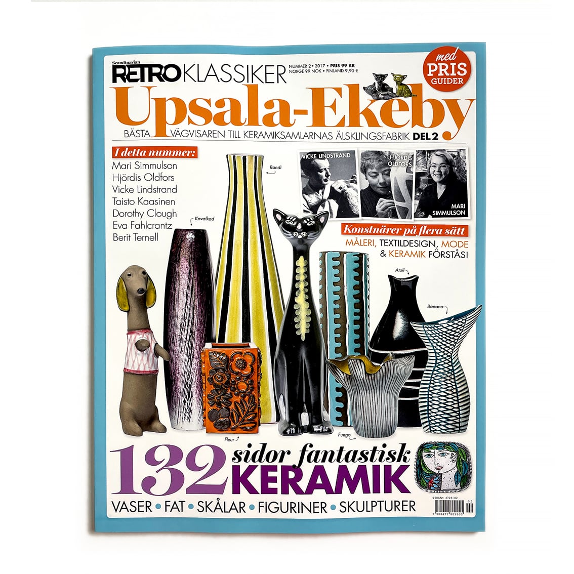 RETRO KLASSIKER Upsala-Ekeby Del 2 レトロクラシック『ウプサラ・エクビー Vol.2』  書籍 北欧