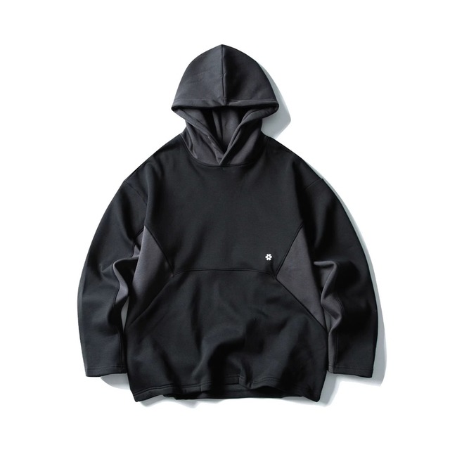 ツートーンパネルフーディー vi1661