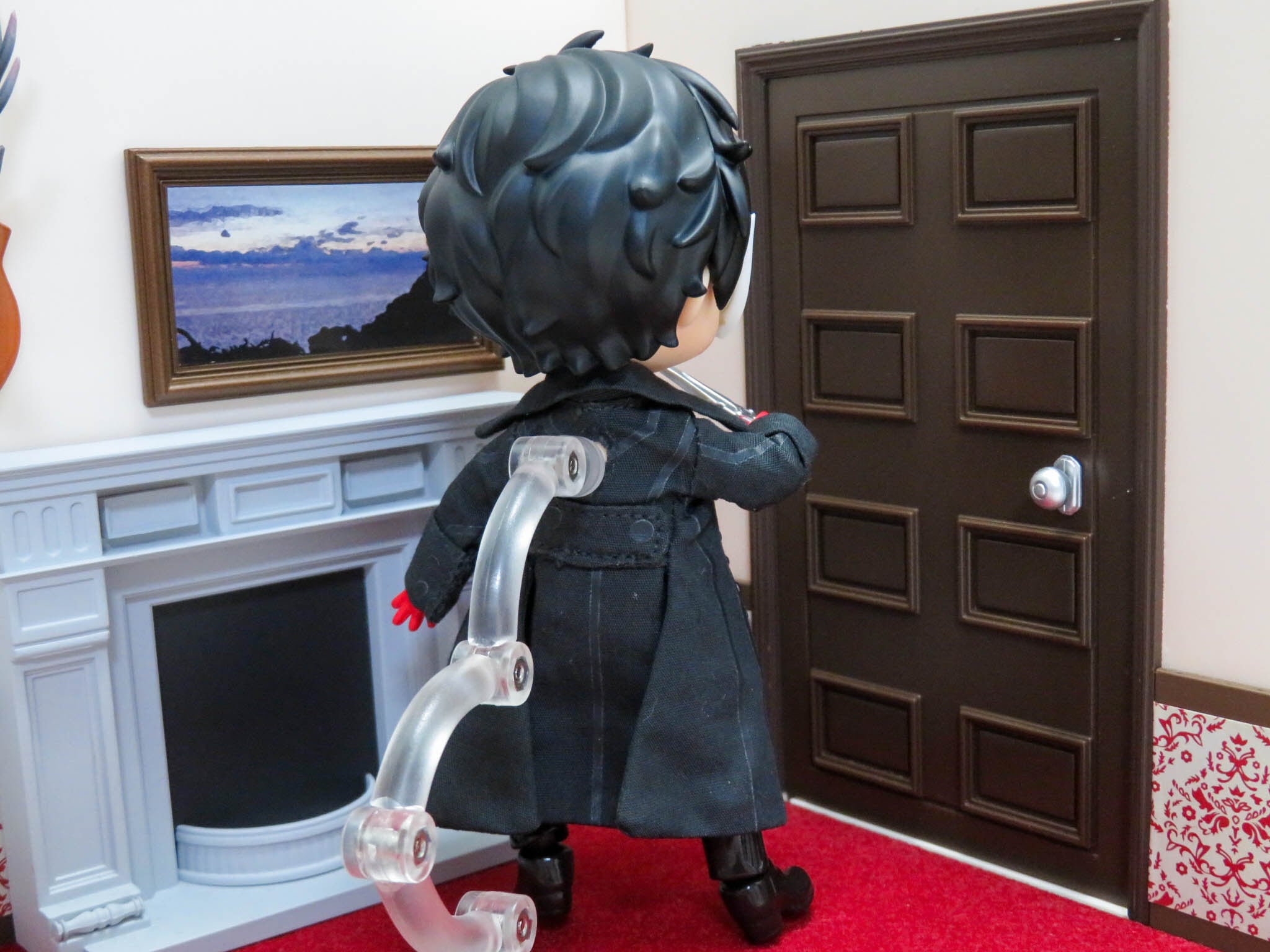 再入荷 ねんどろいどどーる ジョーカー 髪パーツ マスク付きショート