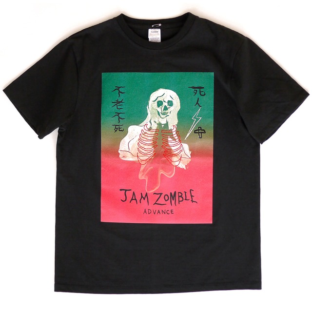 浮き出る 3Dゾンビ Tシャツ〈JAMZOMBIE advance〉