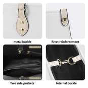 Luxury Women PU Handbag With Shoulder Strap 4342