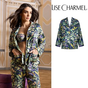 [M14vp] 長袖シャツ ビスコースサテン 品番ALM5114 【LISE CHARMEL】【リズシャルメル】【インポートランジェリー】