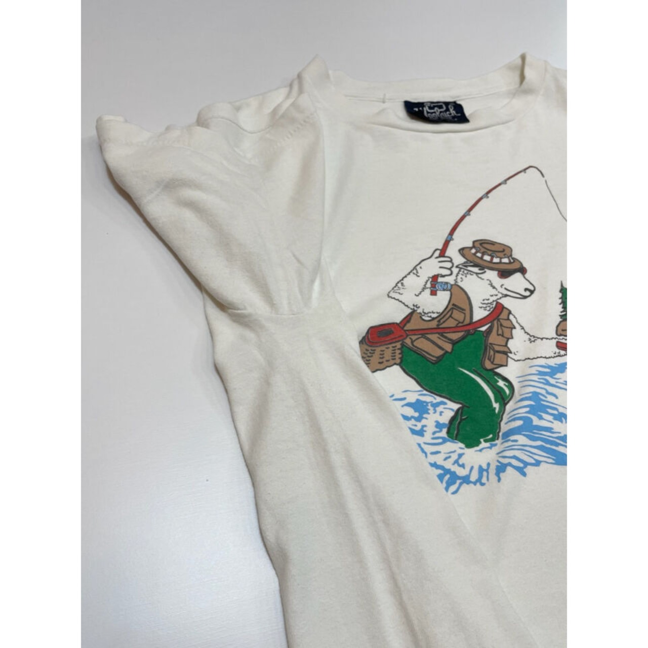 80s WOOLRICH SHEEP ART Tee  MADE IN USA  Size M程