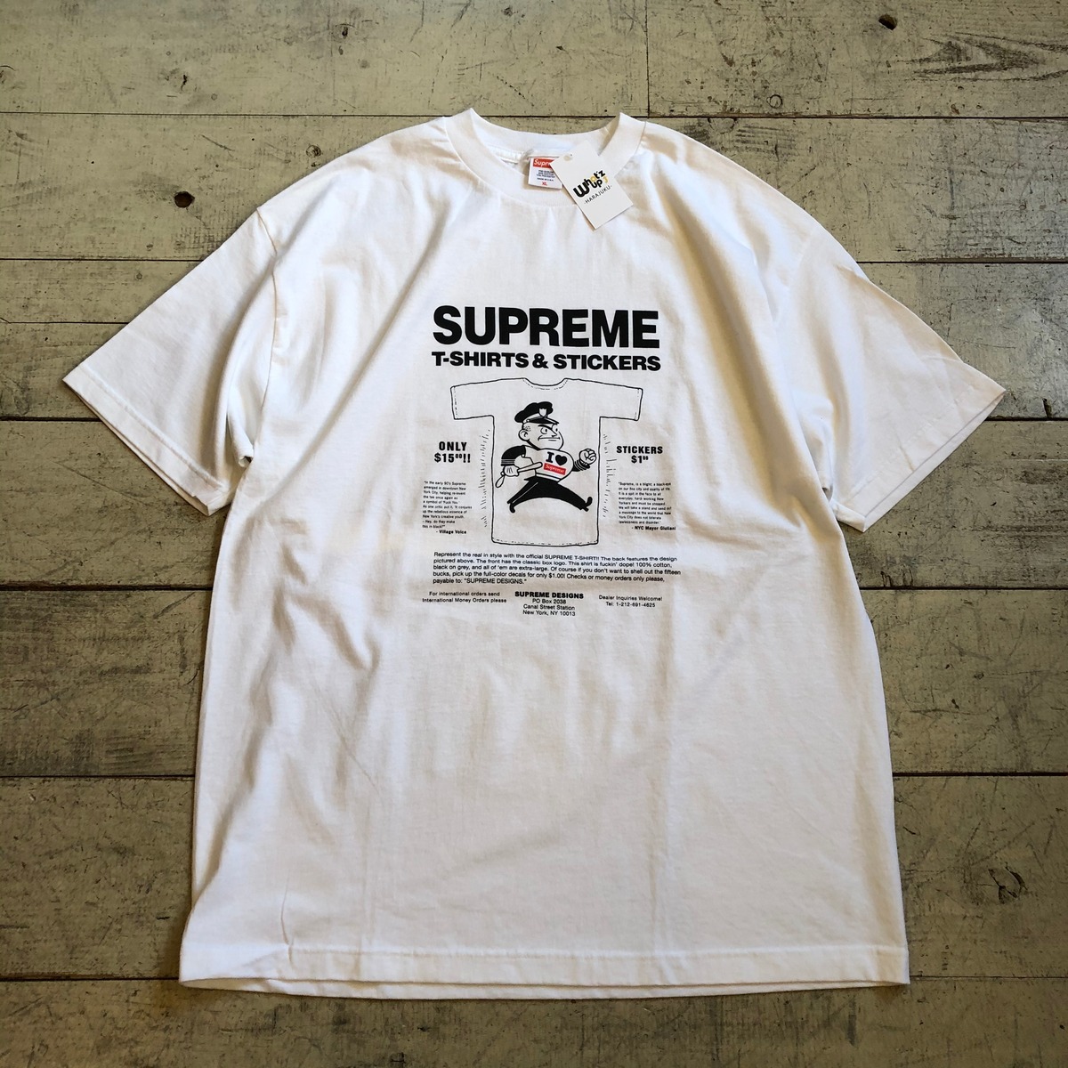 Supreme T-Shirts & Stickers Sticker FW07 NOS New Rare