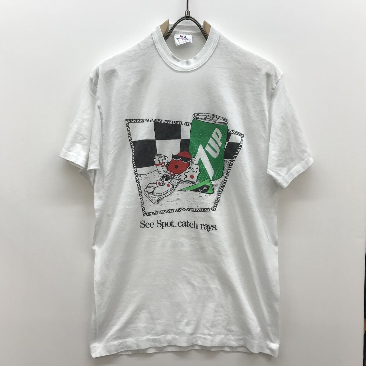 80s USA製 Tシャツ  ビンテージ プリント 美品 レア XL 半袖