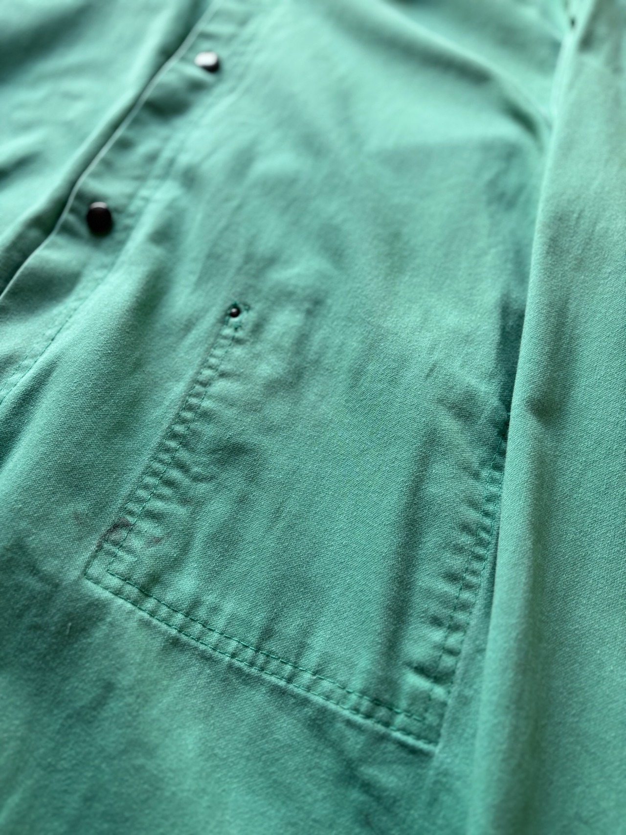 Light green work jacket