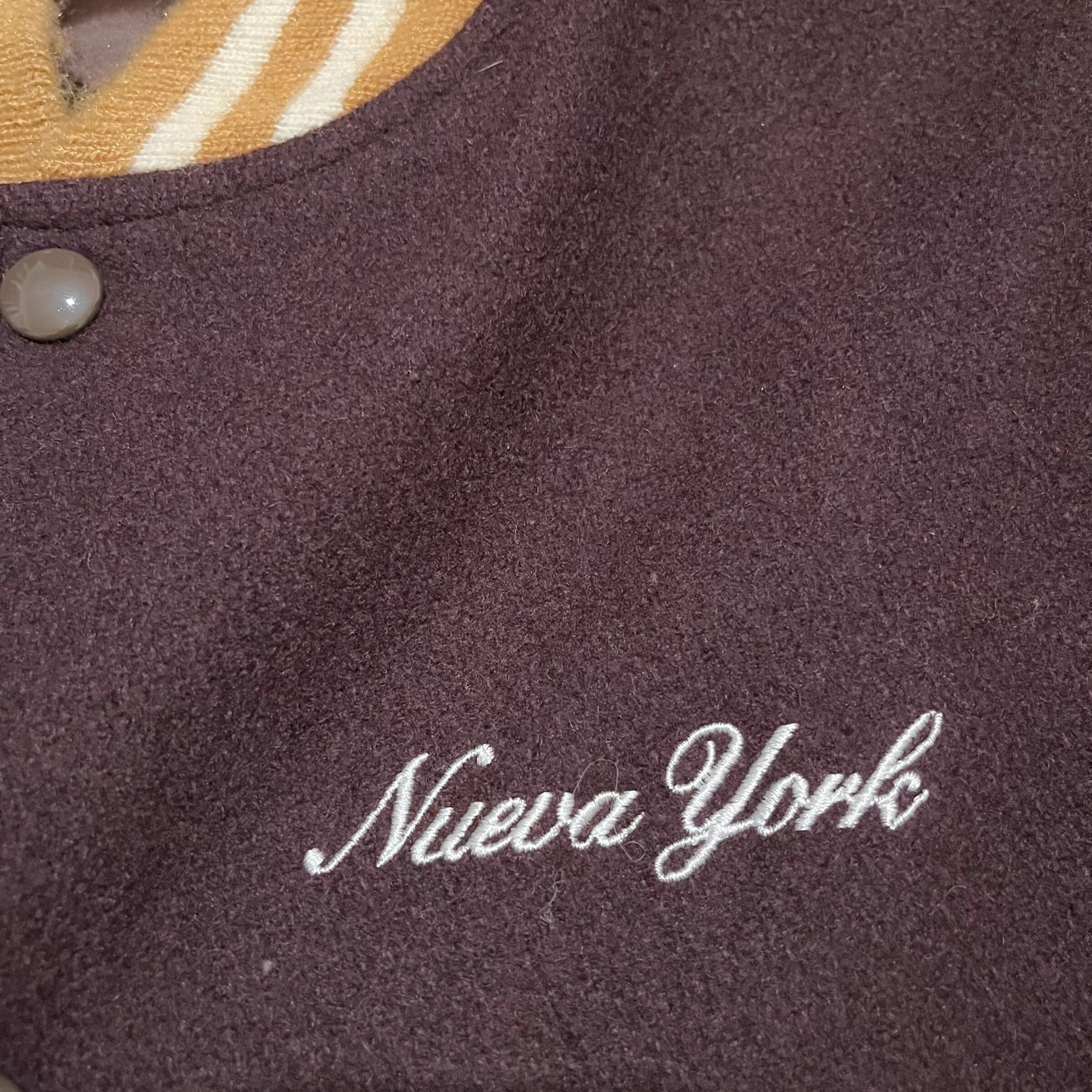 Supreme “Nueva York” Varsity Jacket (2002AW) | Toughguy Club