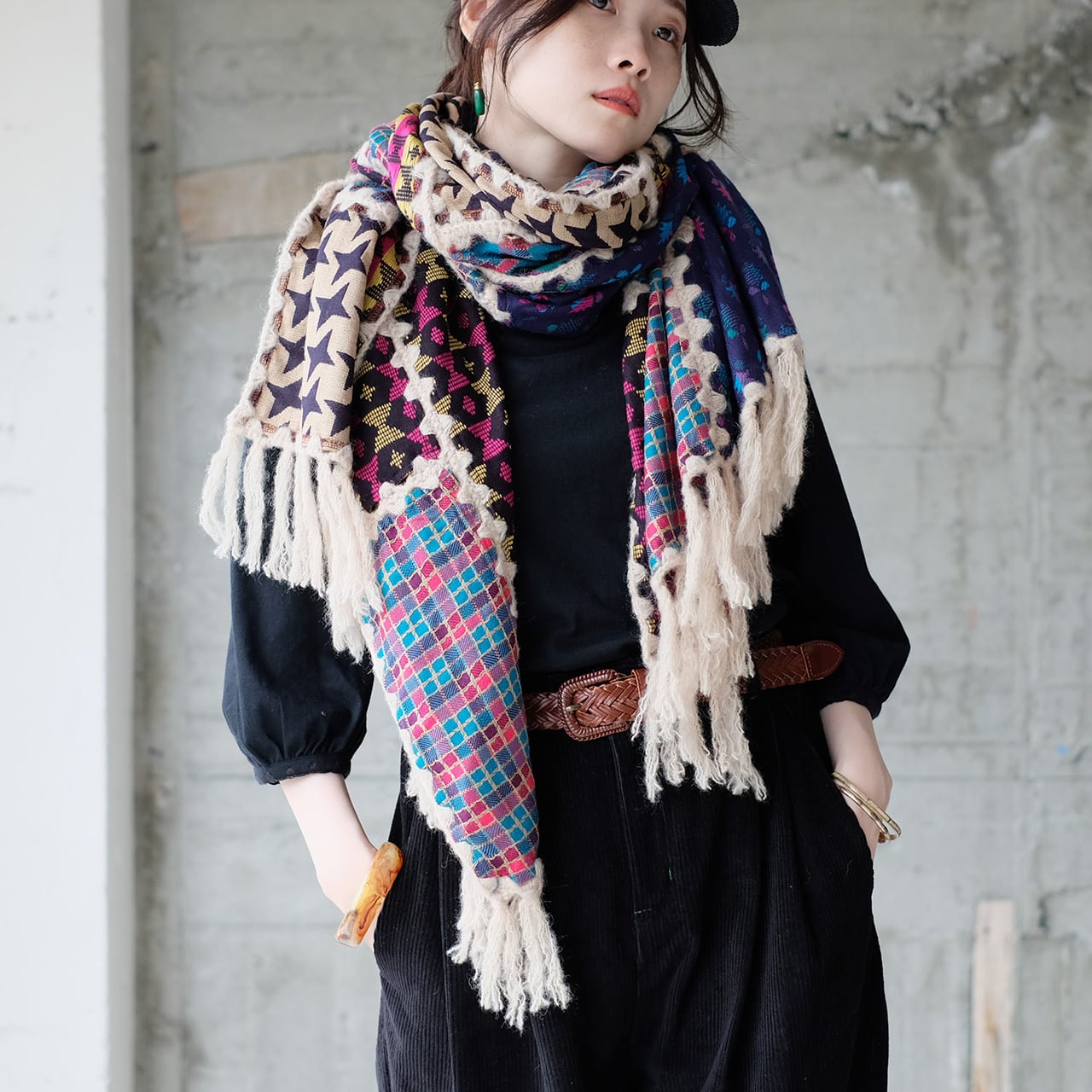 【最終値下げ】porterclassic パッチワークストール 最終値下げ】porterclassic パッチワークストール Yahoo!オークション