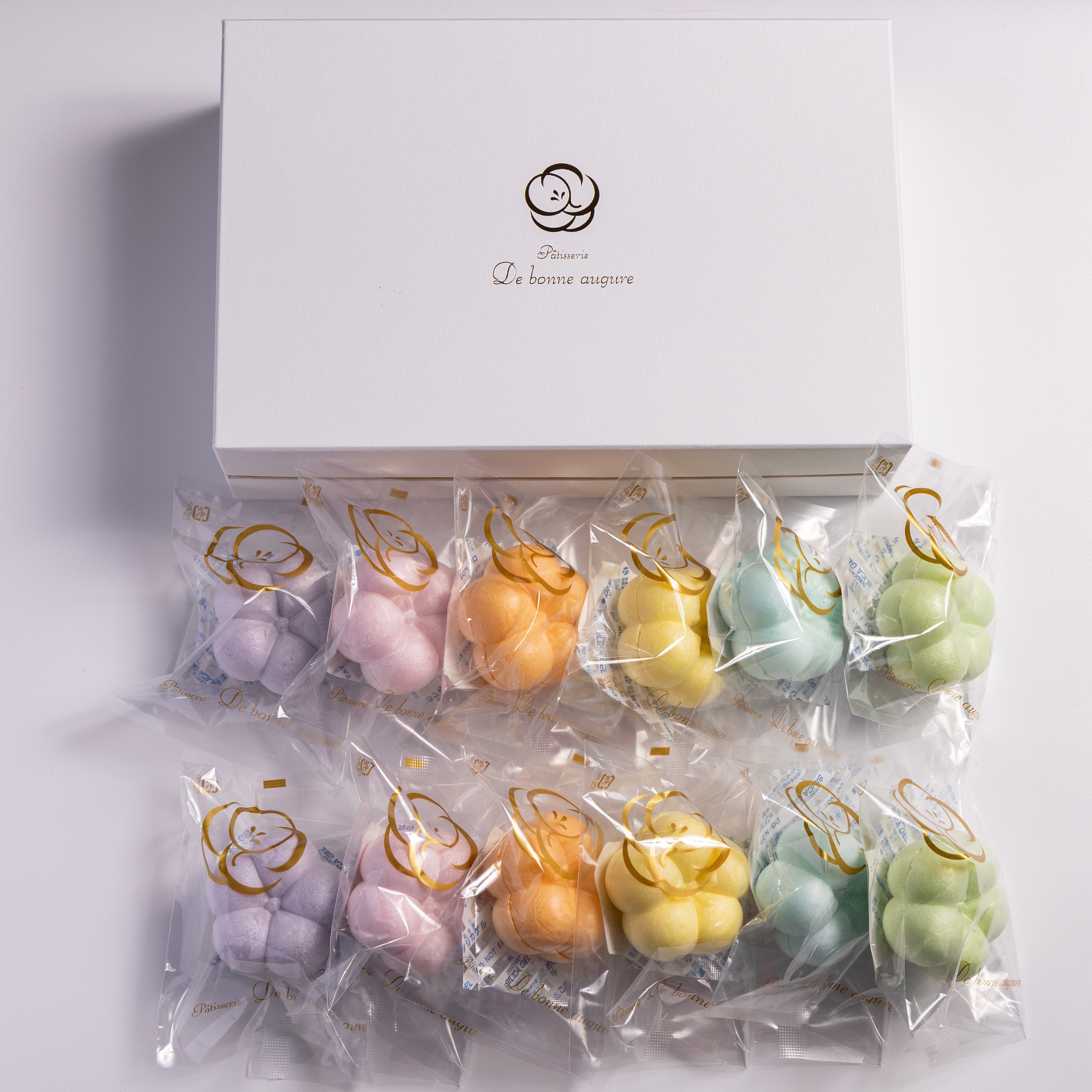 もなかマシュマロ12個セット ギフトボックス入り(箱付き