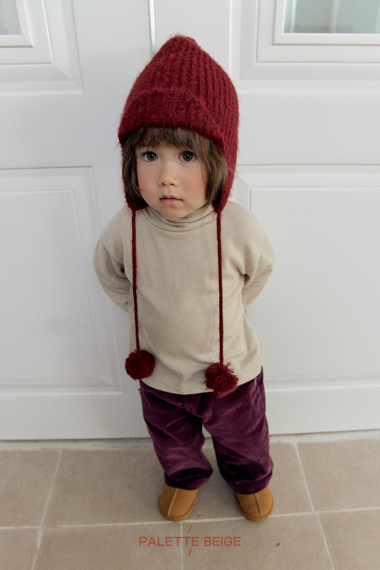 the beige［取寄］loose tutle neck tee 26winter