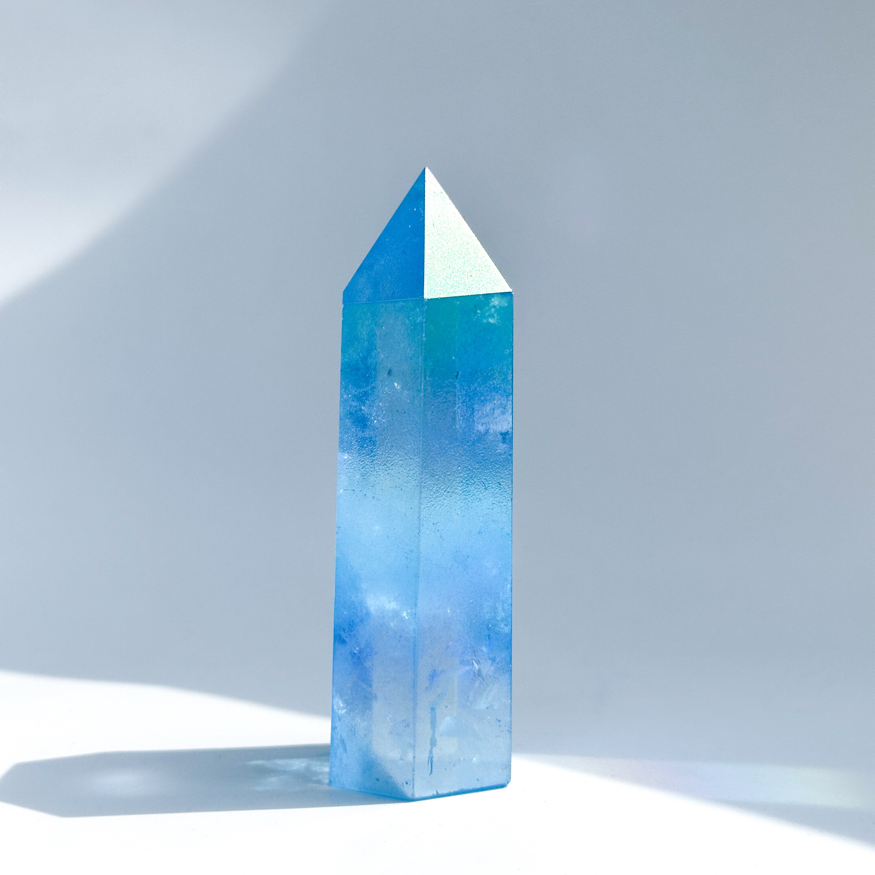ブルーオーラクォーツ タワー22✧ Blue Aura Quartz ✧天然石・鉱物
