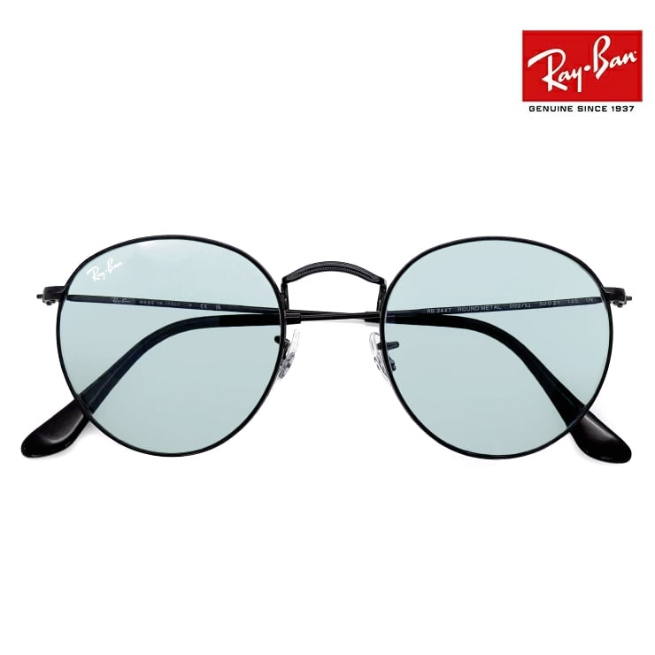 レイバン サングラス Ray-Ban rb3447 002/52 50mm ラウンド メタル ...