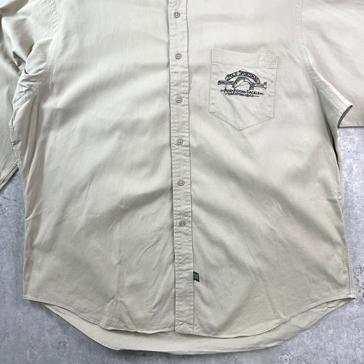 90年代 ラルフローレン ポロカントリー POLO SPORTSMAN 長袖 コットン