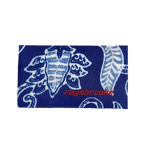 rajabrooke x Newage Limited Asian Batik Tenugui Blue