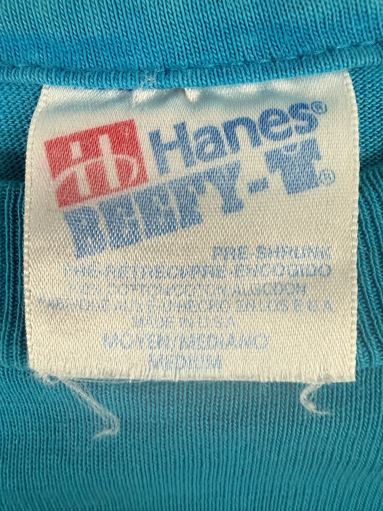 80s RON JON SURF SHOP / Hanes BEEFY-T made in usa・画像4