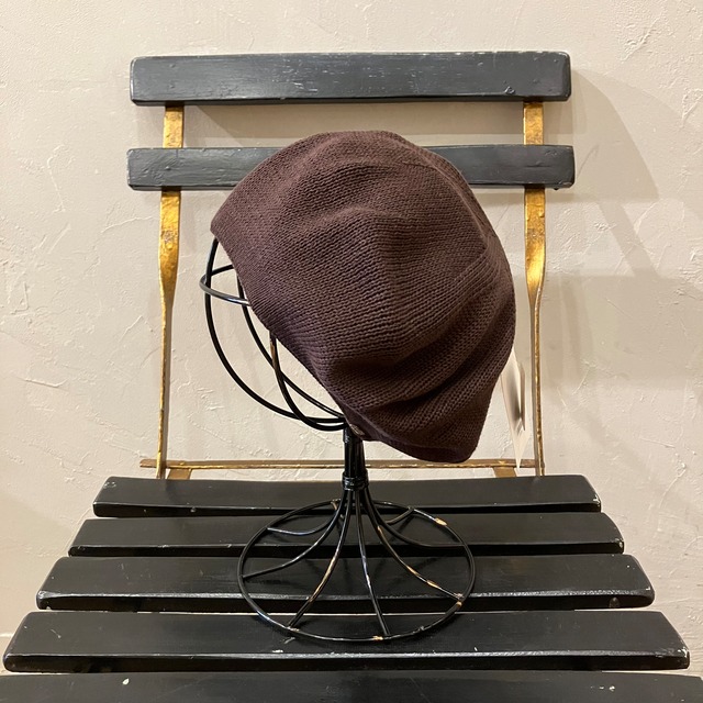 COTTON KNIT BERET