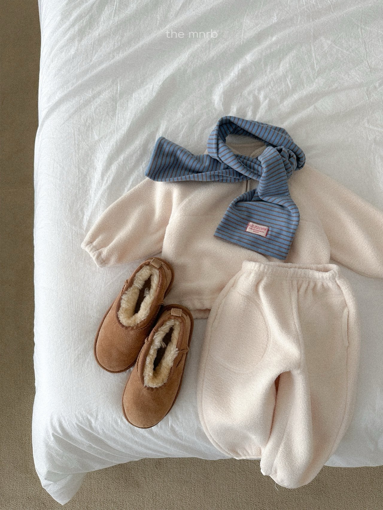 【即納】King’s fleece semi-zip-up / minirobe