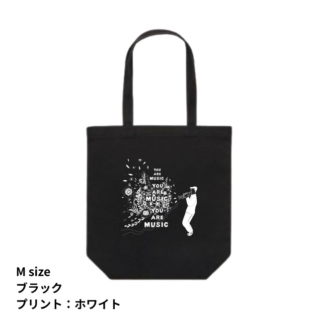 【トートバッグ】 Julio「play trumpet」M-size