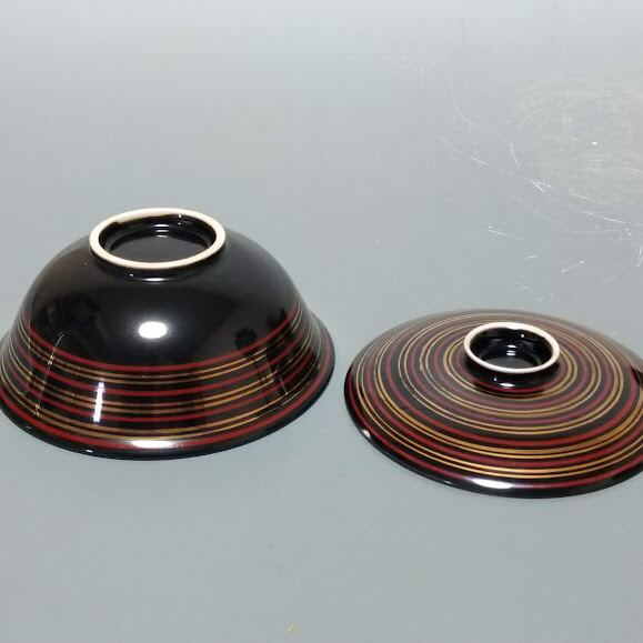 平戸焼 黒筋入蓋向 蓋碗 蒸茶碗 煮物碗 鶴峰 モダンデザイン 輪 平戸焼 黒筋入蓋向 蓋碗 蒸茶碗 煮物碗 鶴峰 モダンデザイン 輪