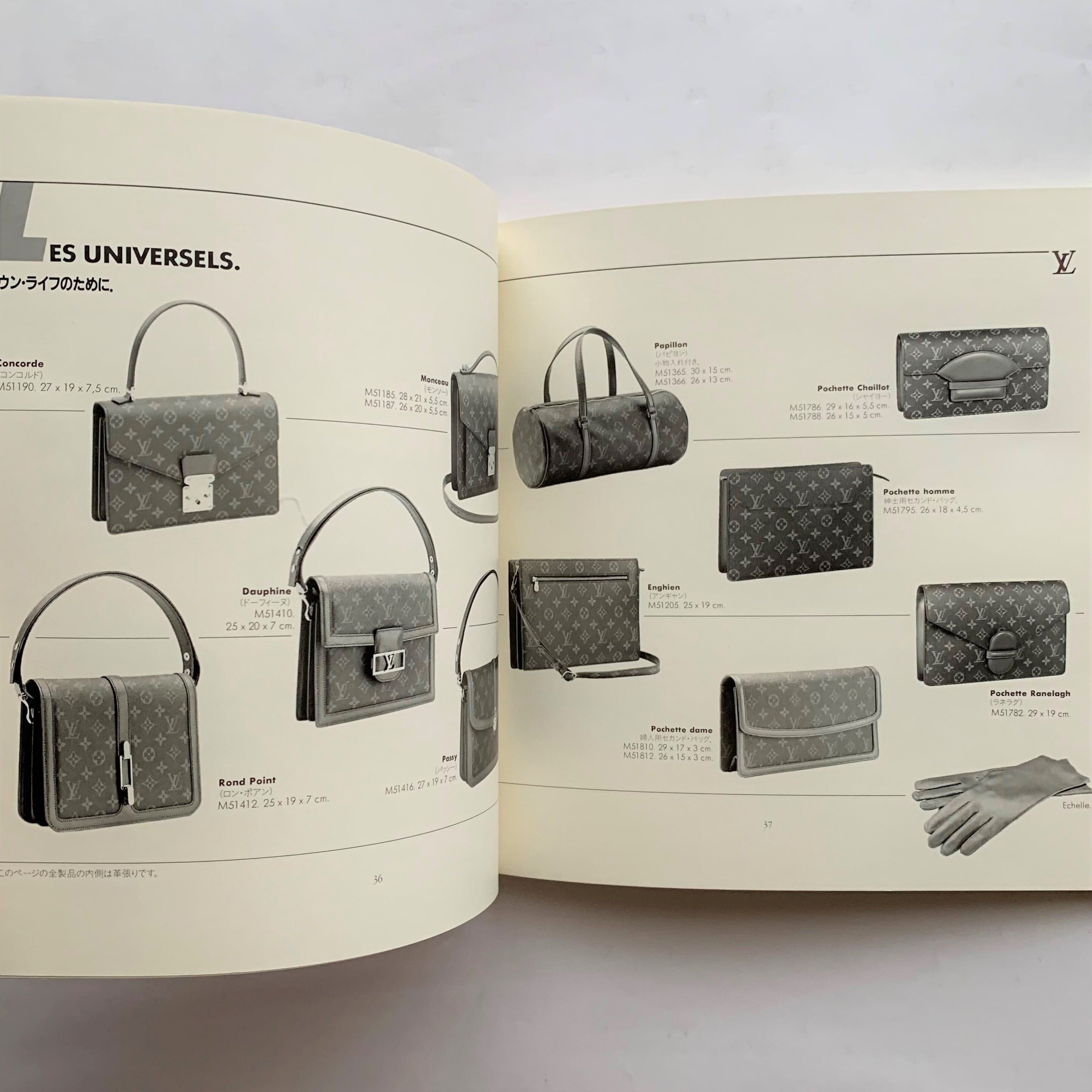 Le catalogue Louis Vuitton 1987-1988 / ルイ・ヴィトン
