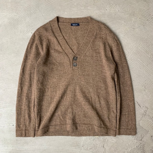 Henryneck knitted sweater
