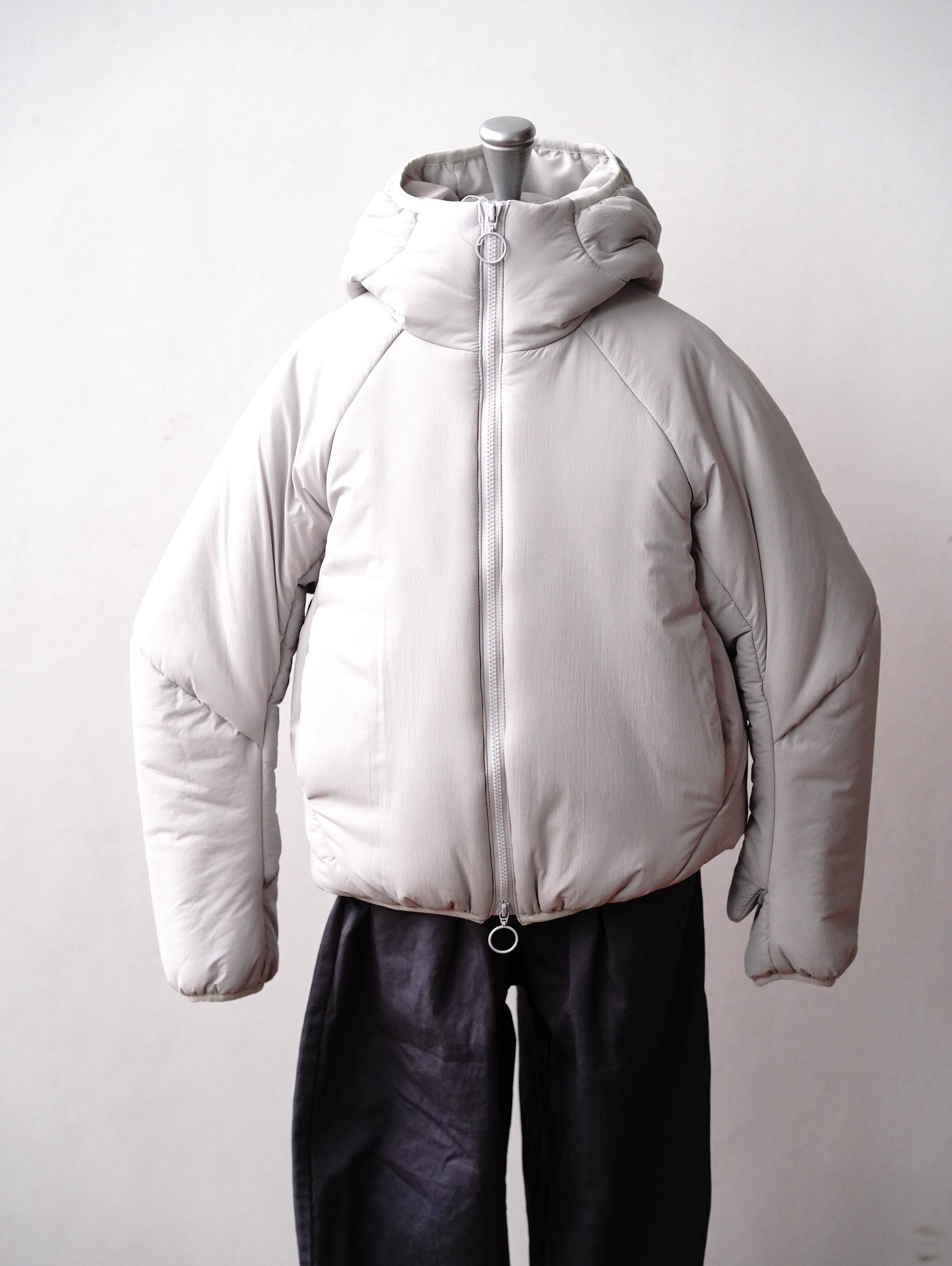 air mitten blouson / アウター / ice gray / キッズ ｛ MOUN TEN