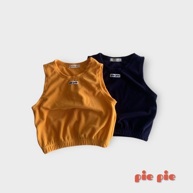 【取寄】pie｜apple mango vest｜アップルマンゴーベスト｜XS-XL｜kids｜26 spring