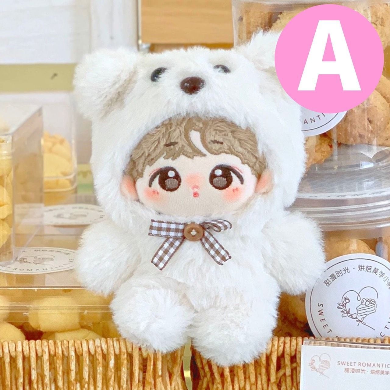 10cm ぬい服 かわいい モコモコ ゆるかわ 着ぐるみ ぬいぐるみ用 服