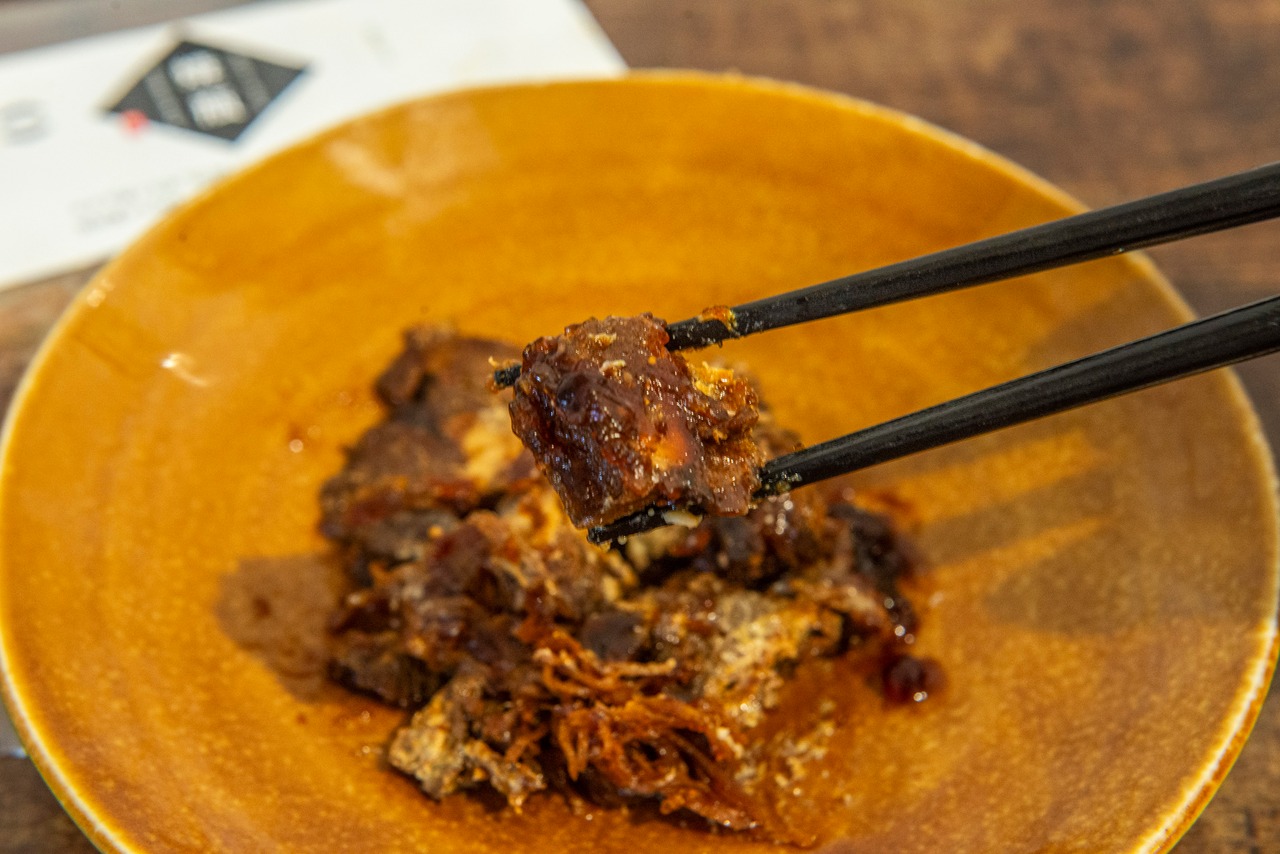 【通常プラン】焼豚角切り2種 物産展記念名刺セット【第一陣】