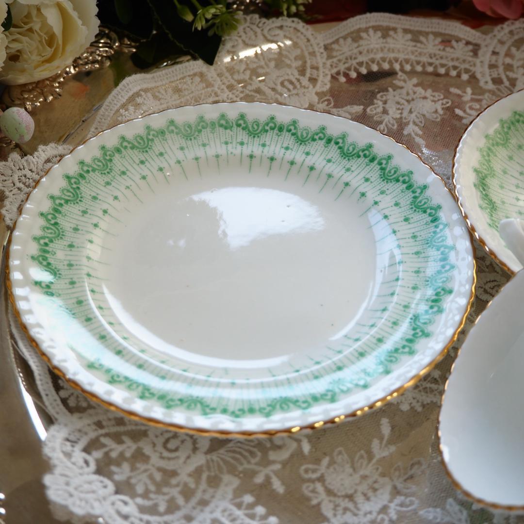 美品】英国アンティーク サミュエルラドフォード 1880年頃 トリオ6客