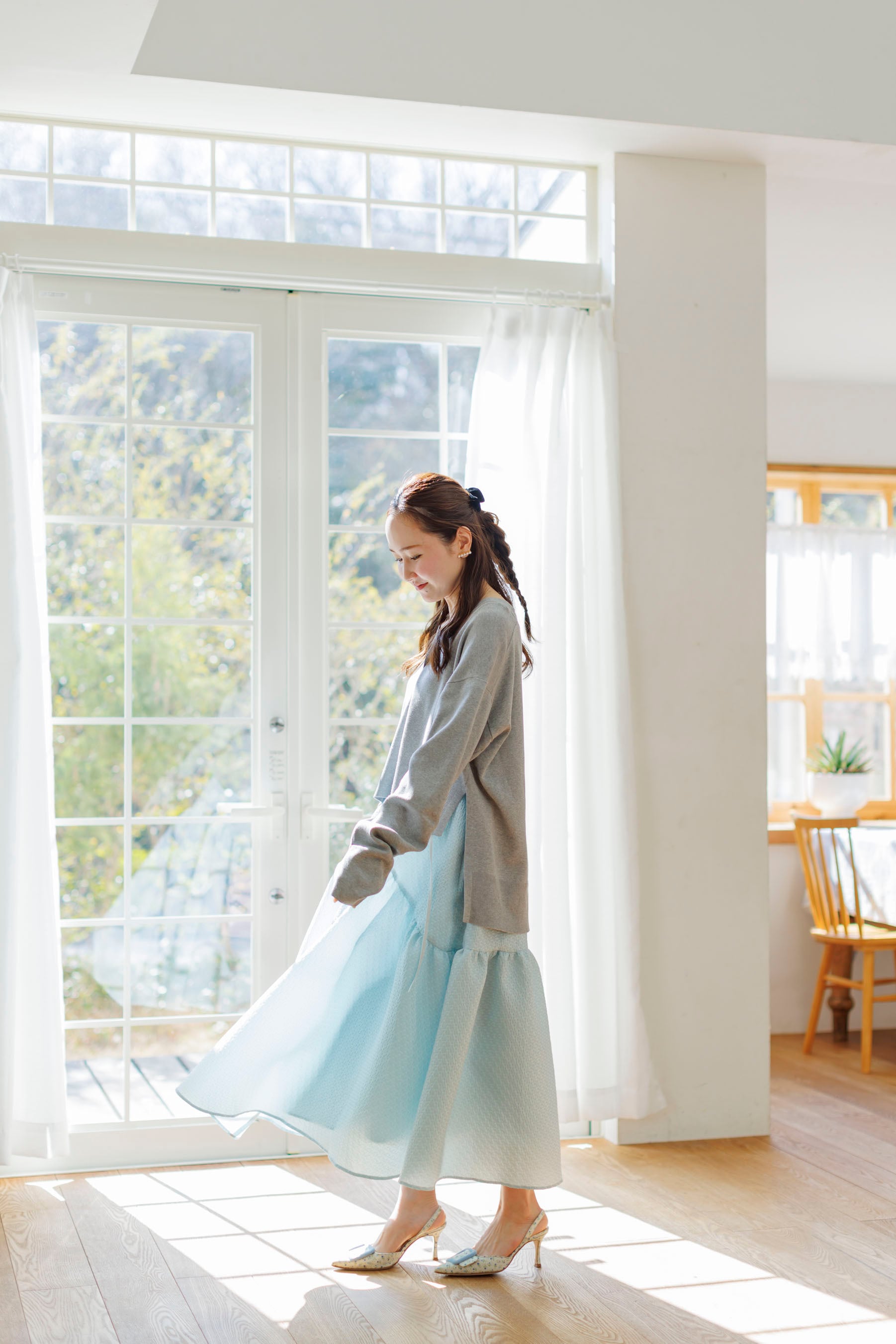 Jacquard skirt | Bluelea