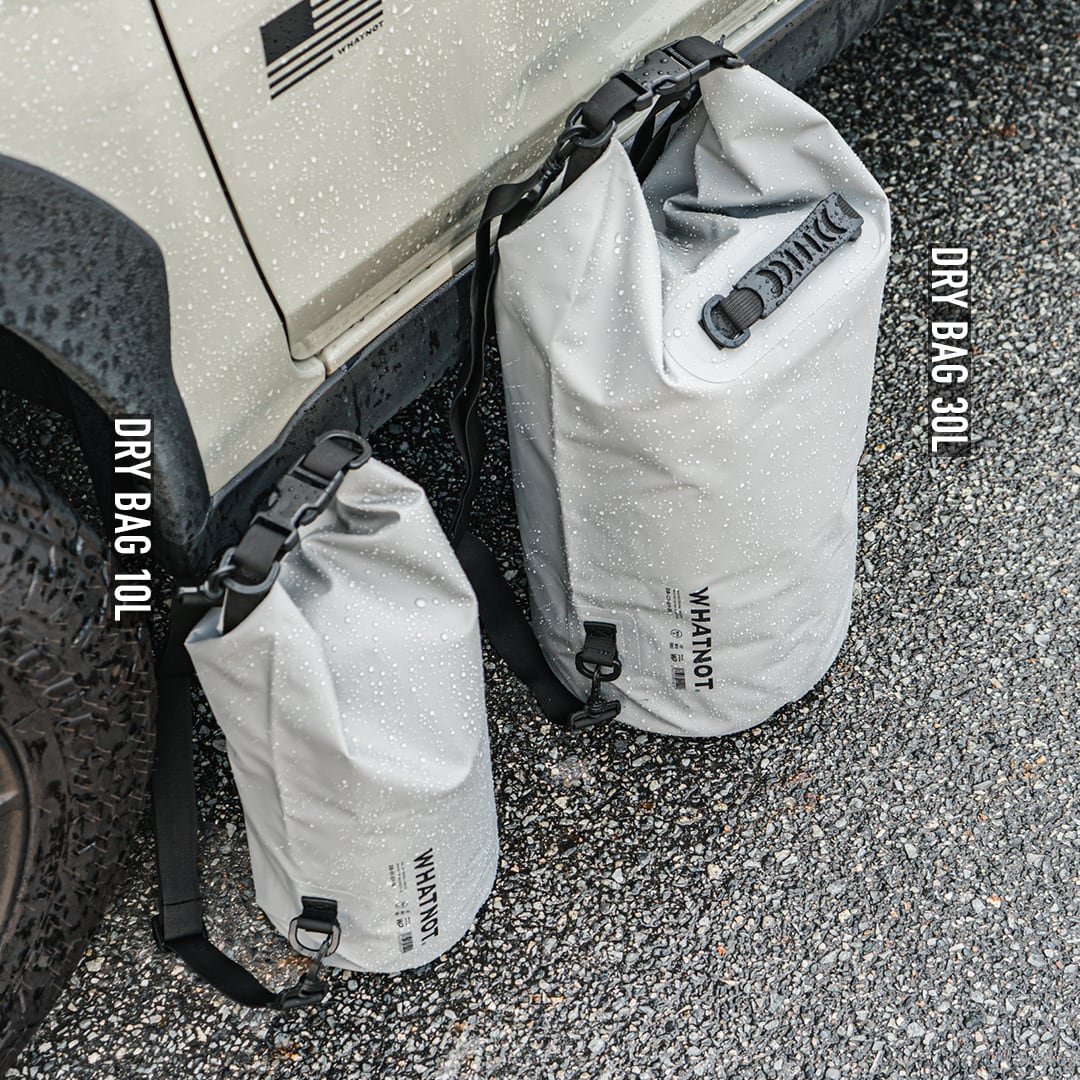 WHATNOT／ドライバッグ 10L（グレー）｜DRY BAG 10L（GY） | WHATNOT