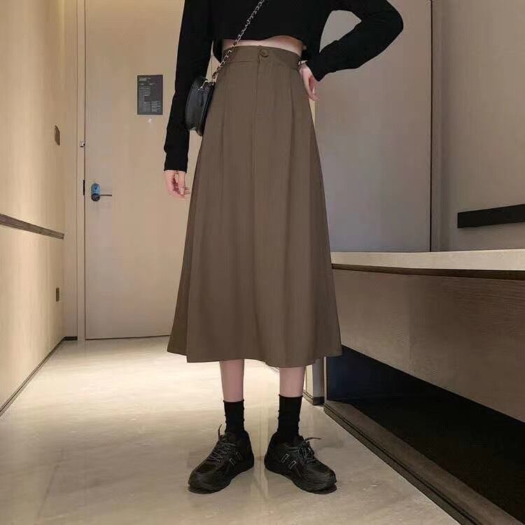 フレアロングスカート