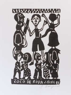 J.BORGES ジョタ・ボルジェス 木版画 S　【COCO DE ROPA】