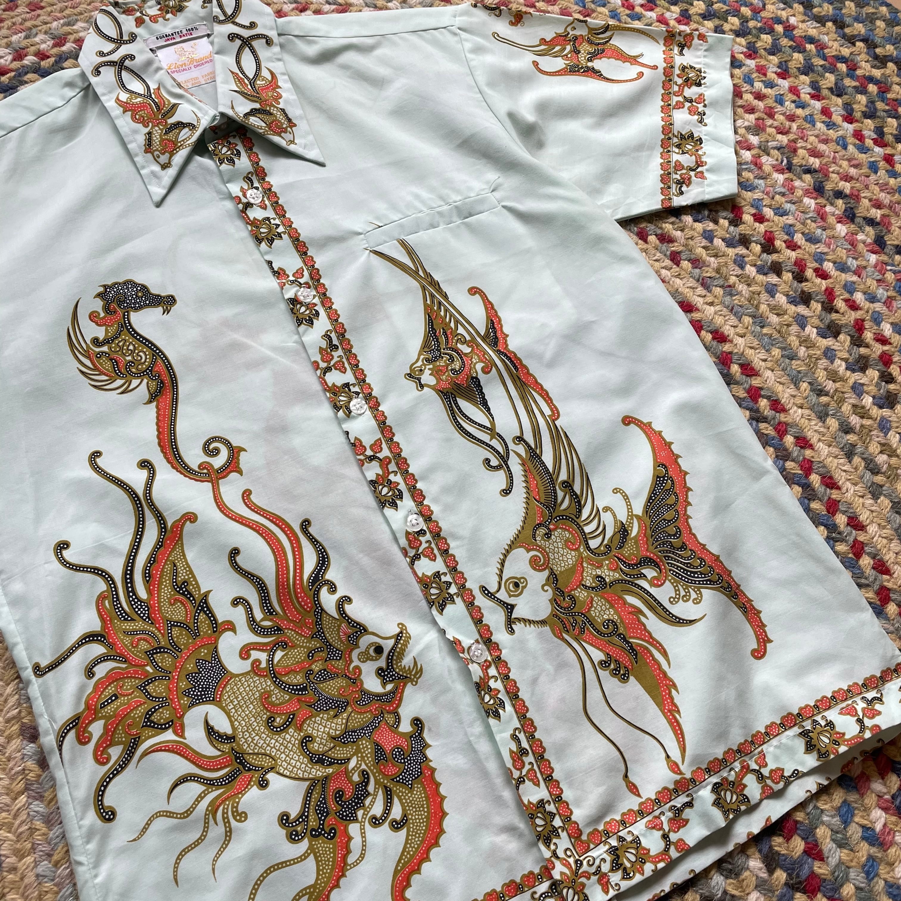 THAI BATIK タイ バティックシャツ-