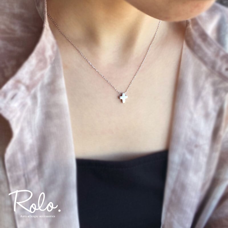クロスモチーフネックレス シルバー925 | Roloshop BASE店