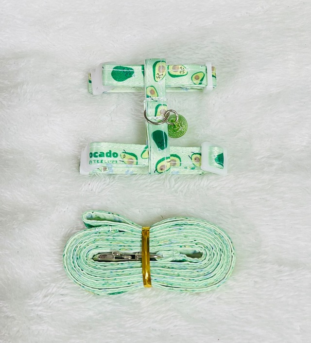 マルチユーズ ハーネス リード付き アボカド