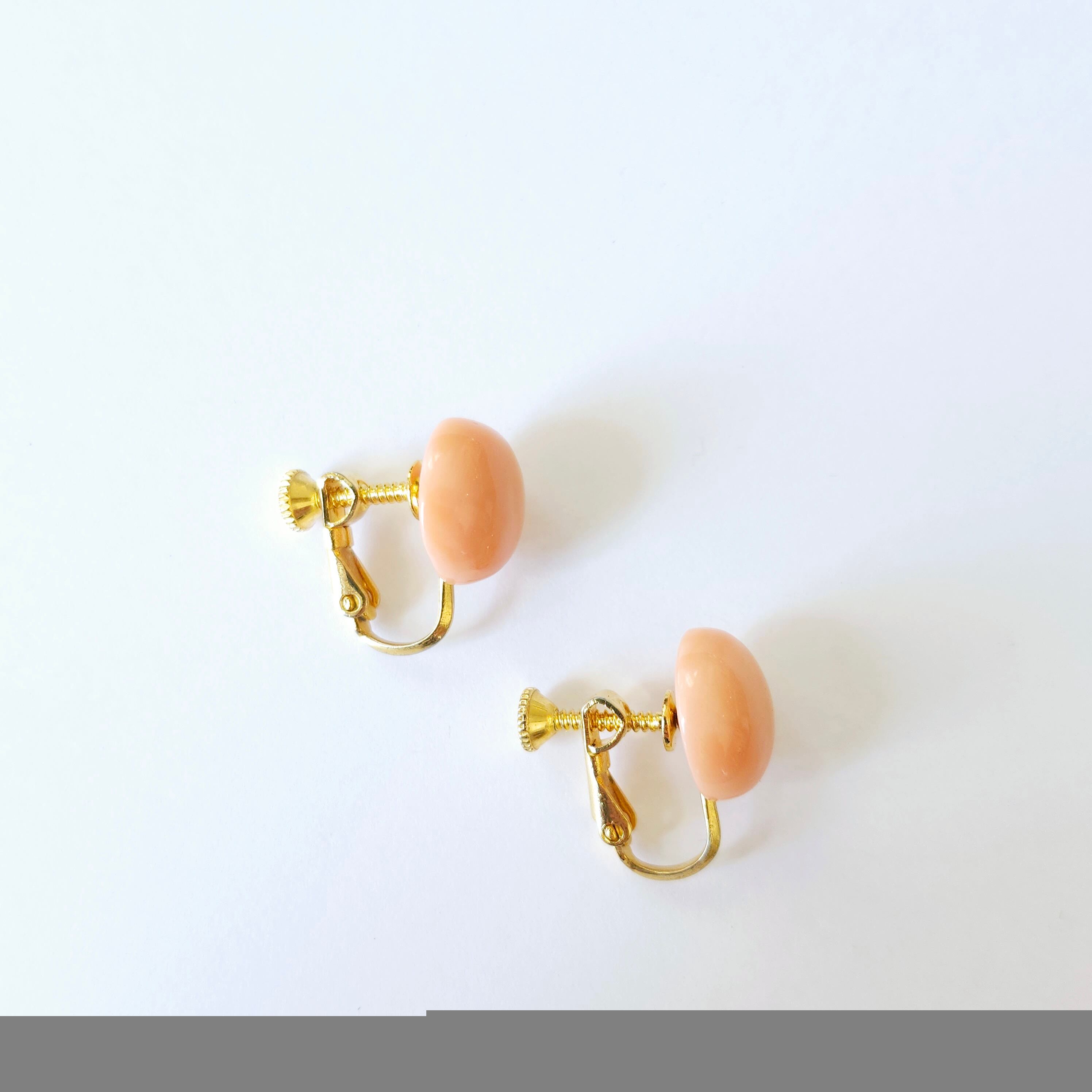 深海珊瑚イヤリング 031 | 清岡珊瑚店