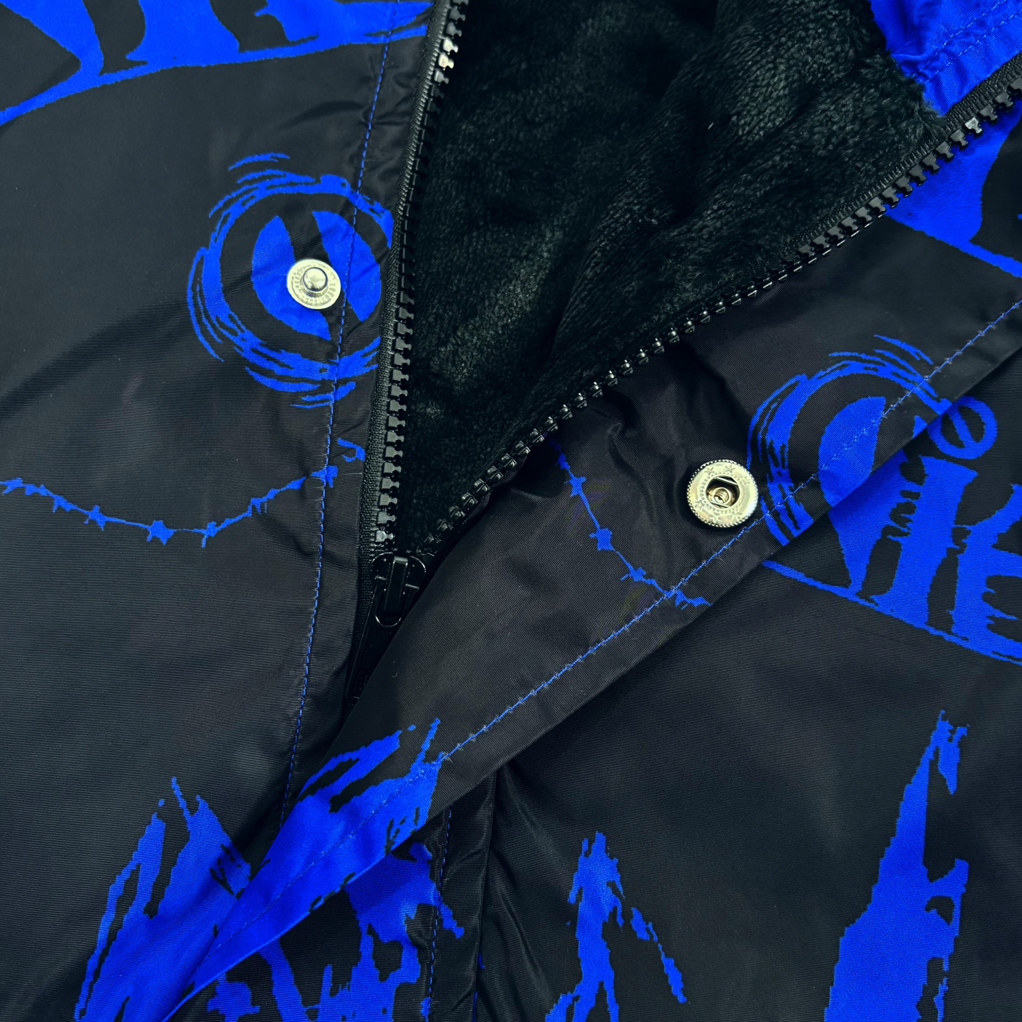 CROSS STRAP防寒フランネル生地OUTER【BLUE×BLACK】 | NIER CLOTHING