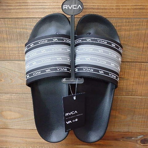 RVCA：RUBBER SLIDE GRY