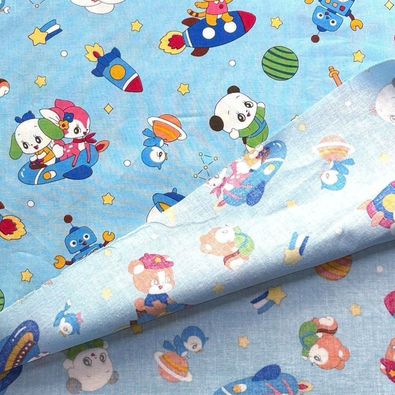 Cdr431-1◆50cm◆S◆綿100%シーチング生地◆レトロ可愛いpop柄