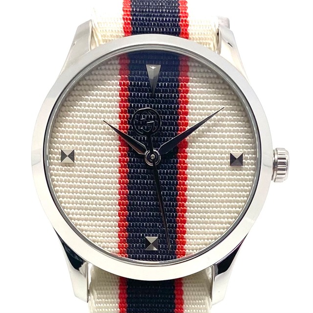 美品】腕時計 メンズ グッチ GUCCI Gタイムレス 126.4 YA1264071 