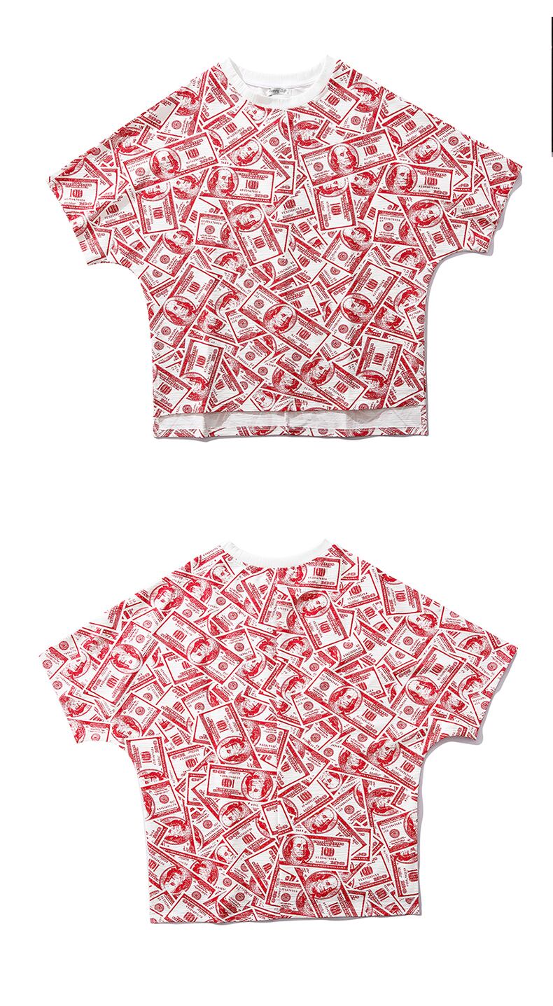 全2色 Tシャツ カットソー プリント カジュアル ユニセックス