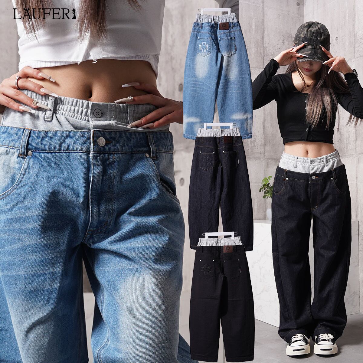 デニムパンツ | 1111clothing / ワンフォークロージング / 韓国