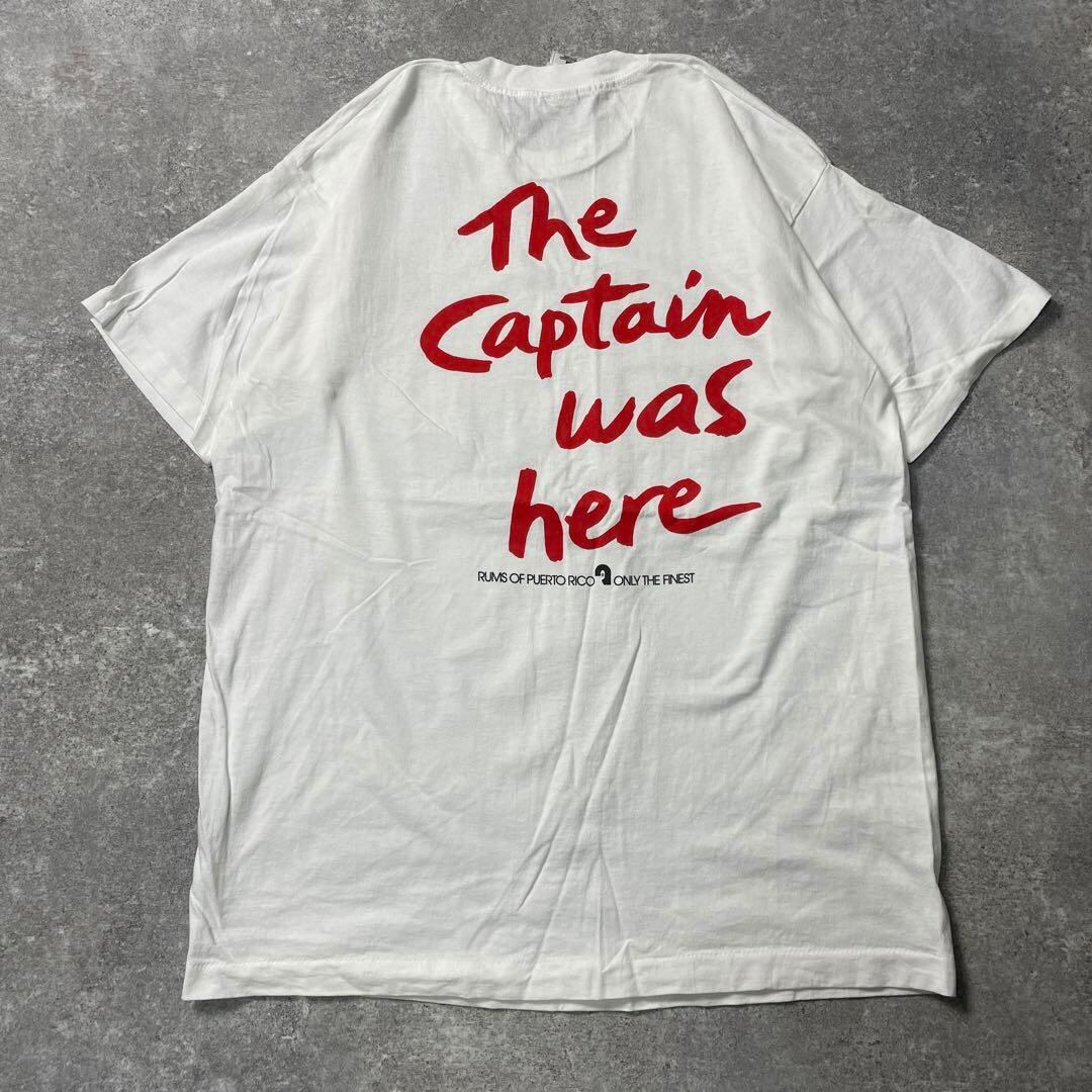 90s USA製 CAPTAINMORGAN ラム お酒vintage Tシャツ