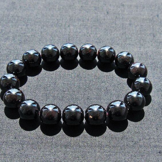 ガーネット ブレスレット 12mm 一点物 メール便可 [M便 1/10] 111-41466