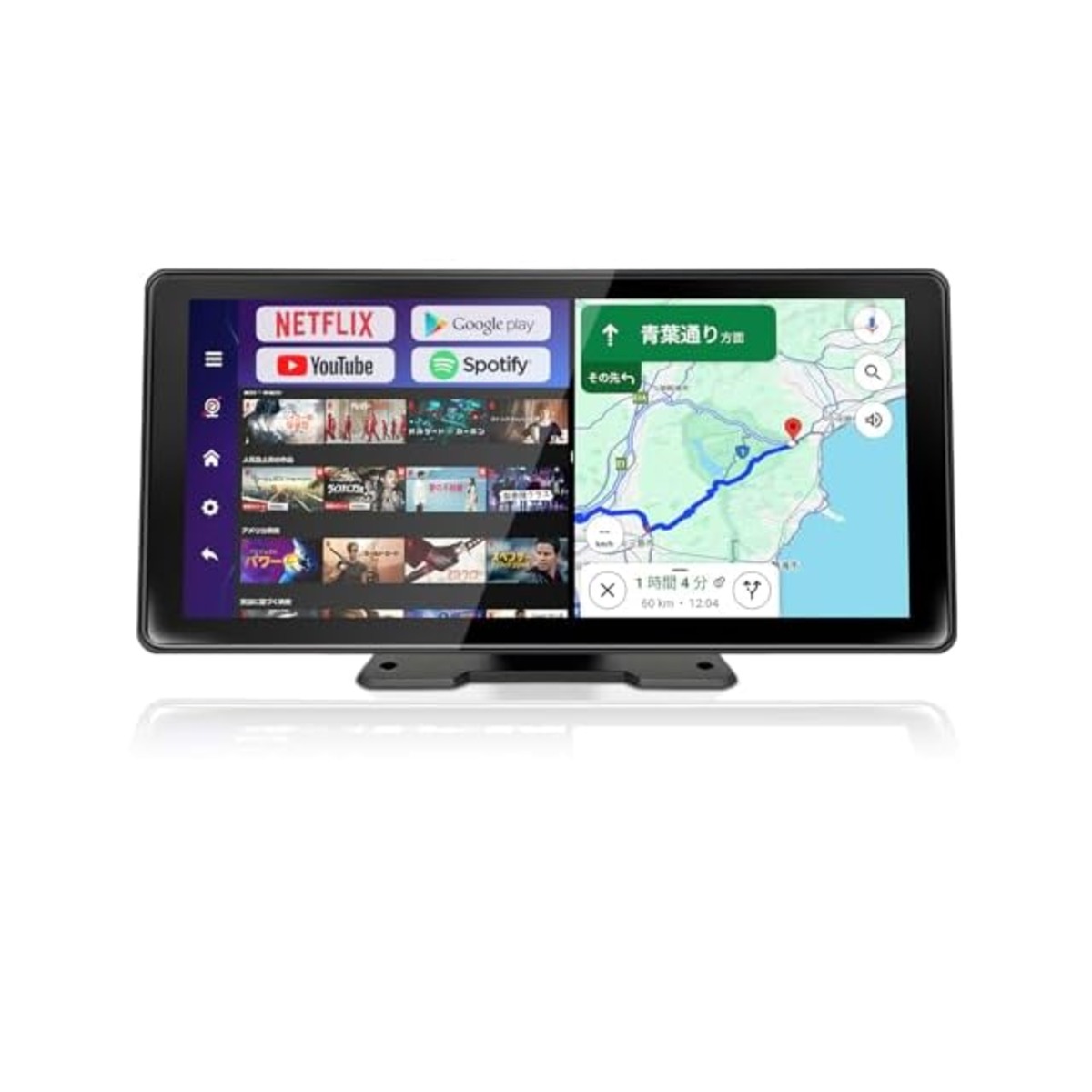 KASUVAR 11.5インチ大画面のandroid ポータブルディスプレイオーディオ 